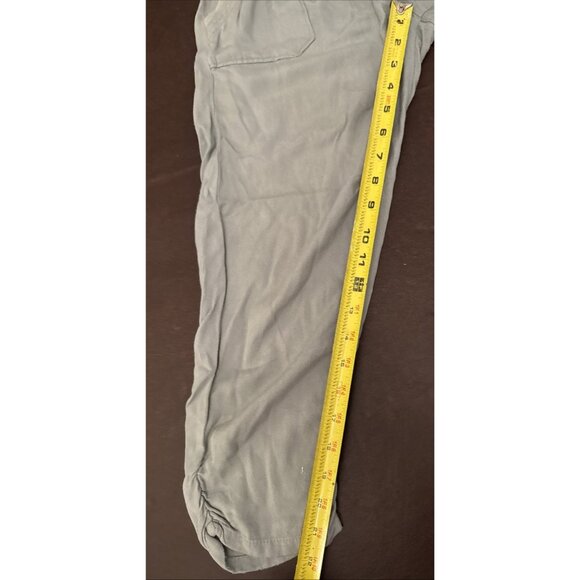 Vintage REWASH Brand Womens Relaxed Fit Olive Green Smocked Waist Pants S - Picture 6 of 8